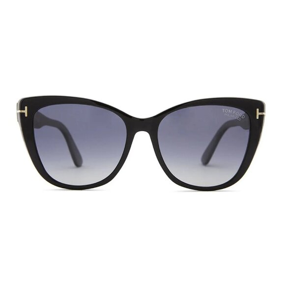 NEW TOM FORD SUNGLASSES BLACK WOMEN BUTTERFLY EYEWEAR - Picture 2 of 3